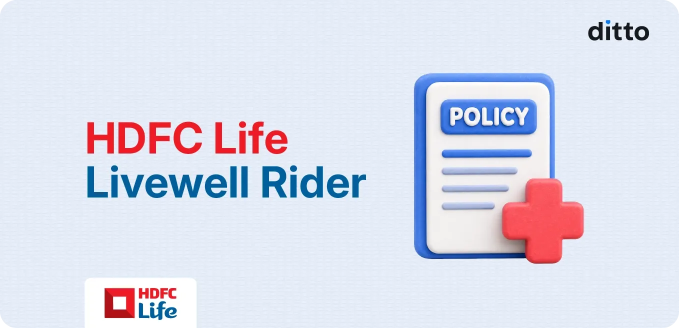 HDFC Life LiveWell Rider: Options, Benefits & Wellness