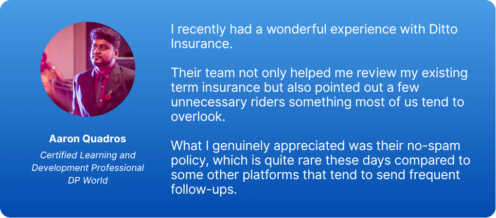 Lic New Term Assurance Rider