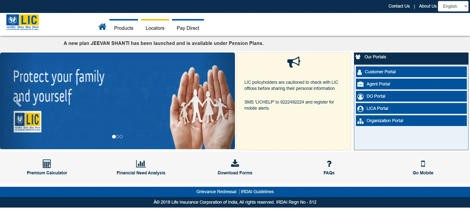 For a new policy you need to go to LIC Digital and click “Premium Calculator”