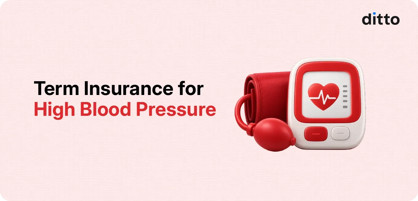 Term Insurance for High Blood Pressure: Eligibility & Premiums