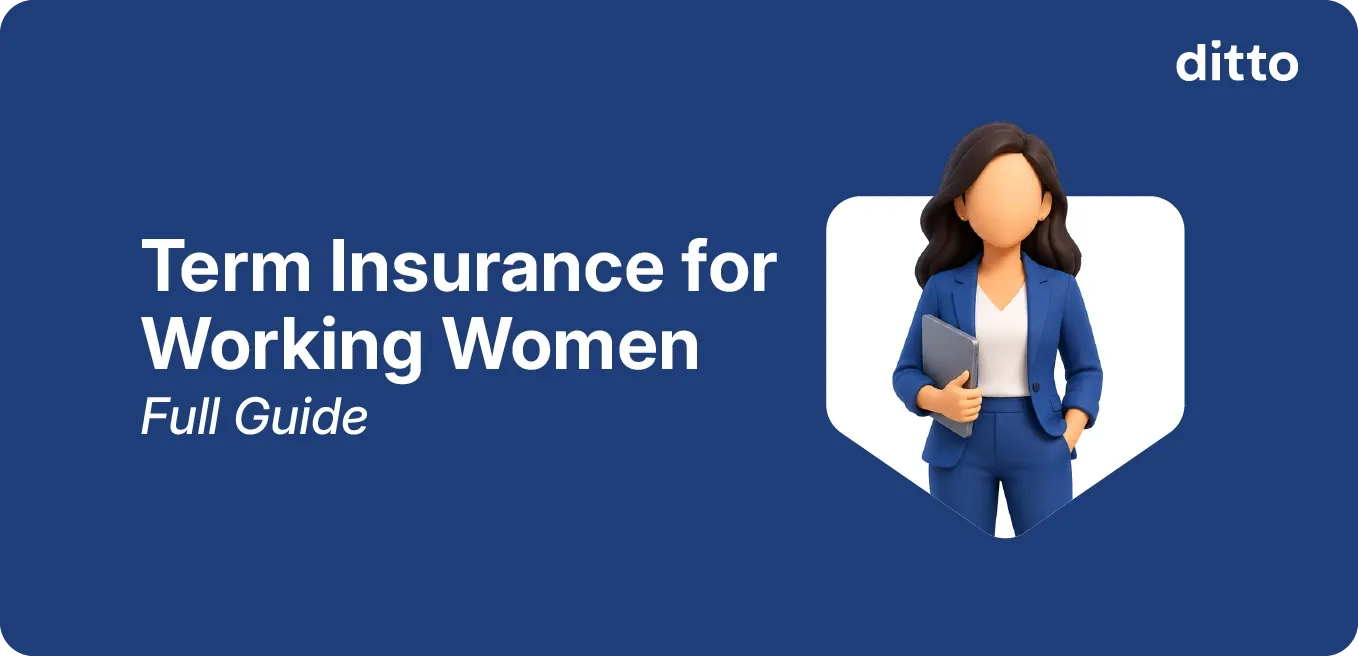 Term Insurance for Working Women
